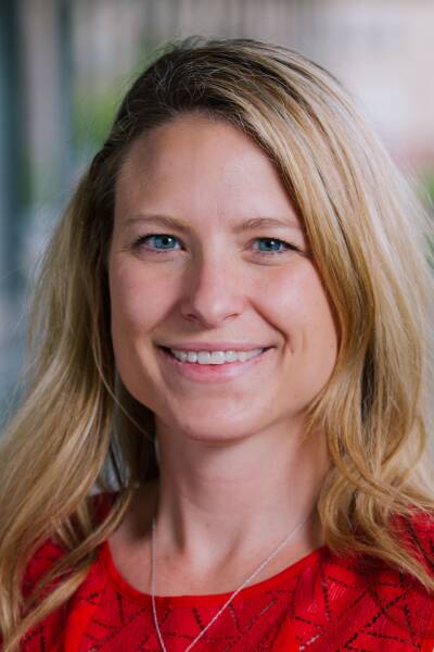headshot of Dr. Kylie Harrall, Ph.D.